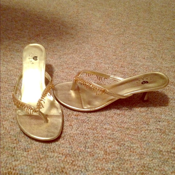 Gold Sandals