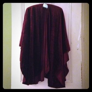 Oversized Velvet Wrap / Shawl