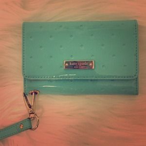 Kate Spade iPhone 4/4S Turquoise Wristlet