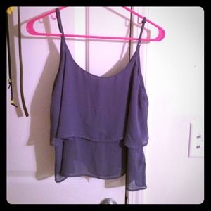 Purple tank top