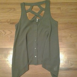 1 Nwt army green tank