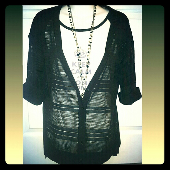 Black Cardigan