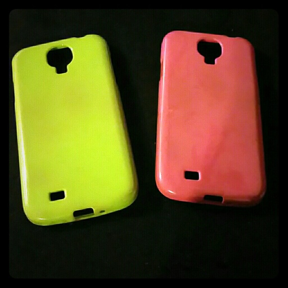 2 silicone galaxy s4 cases