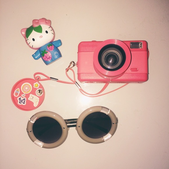 Grey/Clear Round Sunnies