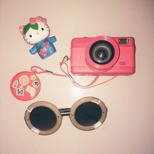 Grey/Clear Round Sunnies