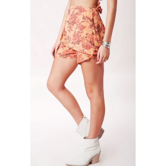 ✖️SOLD✖️ free people sarong wrap skort - Picture 2 of 4