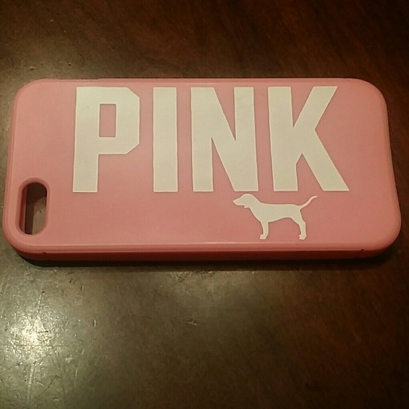 Pink LOVE PINK iPhone case.
