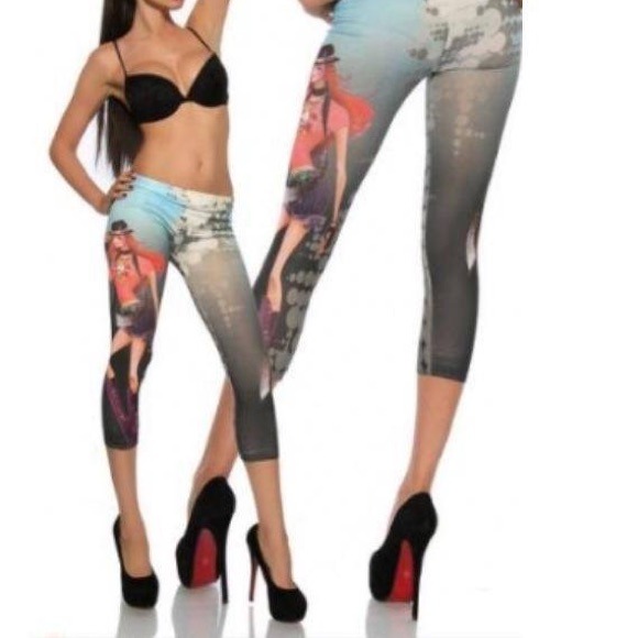 Chic lady Capri leggings - Picture 2 of 2