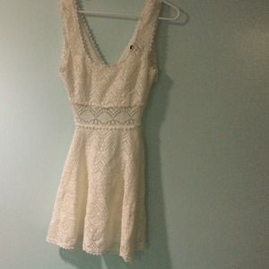 Off white lace dress