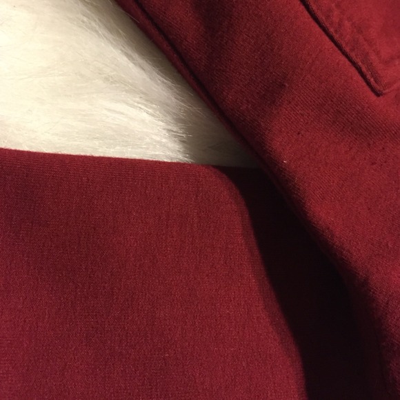 🚫SOLD🚫Burgundy Jeggings - Picture 2 of 4