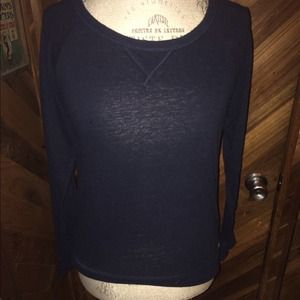 Hollister navy blue shirt