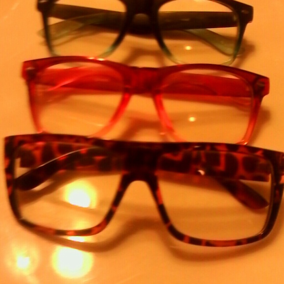 Hot Topic Fashion Glasses! Bundle!!