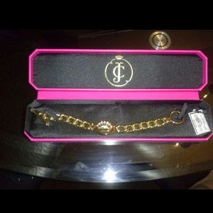 REDUCED Juicy Couture Crown ID Goldtone Bracelet