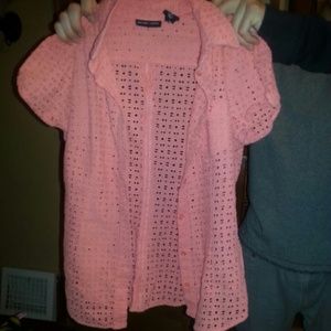 Coral button up shirt NY&C