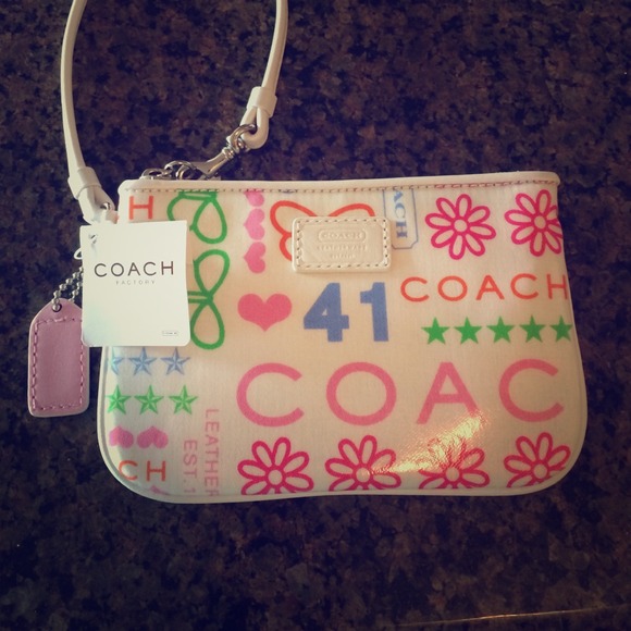 Coach wristlet