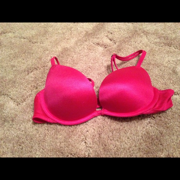 Victoria secret push-up plunge. Pink. 34A