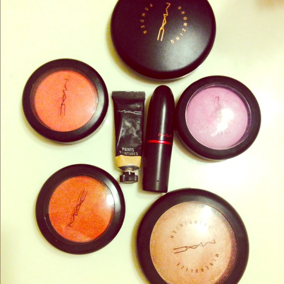 MAC makeup blush eye primer lipstick skin finish