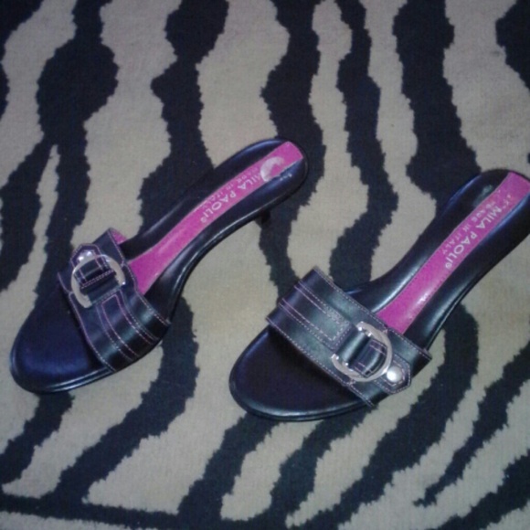 Woman leather pumps