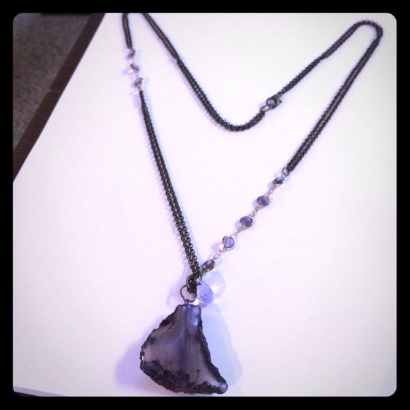 Anthropologie pendant necklace