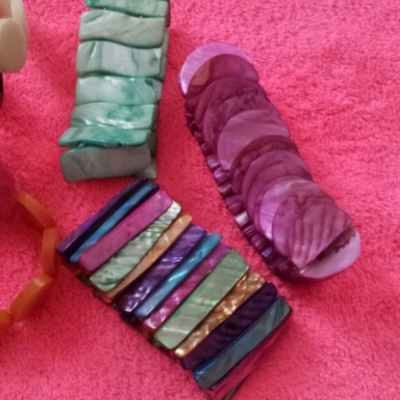 BUNDLE Shell/nut bracelet bundle - Picture 2 of 4