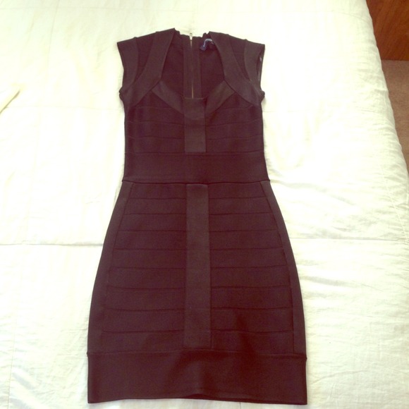 French connection black dress size 2
