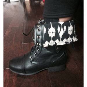 Black Combat Boots