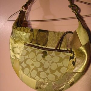 Patchwork Coach Hobo