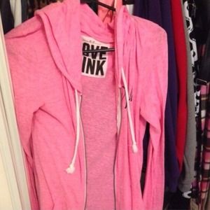 Pink Victoria secret sweater