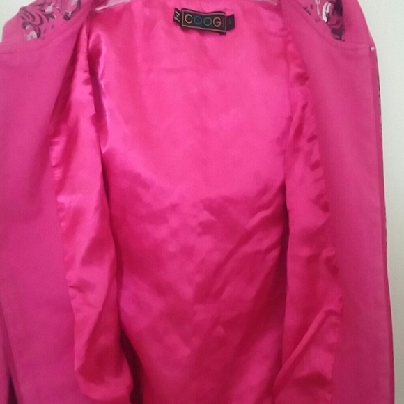 Dark pink Coogie jacket - Picture 3 of 3