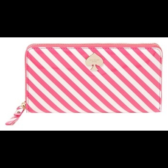💋SOLD💋NWT Kate Spade Lacey Striped Wallet