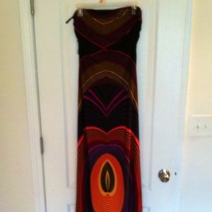 😍NWT Forever21 Tribal Tube Maxi Dress