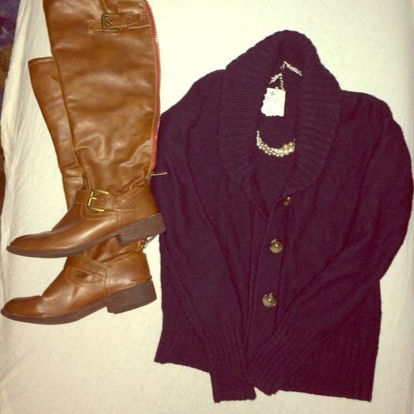 Chunky cardigan