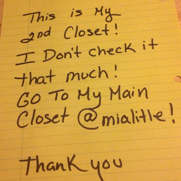 Go to my main closet please!! @mialitle