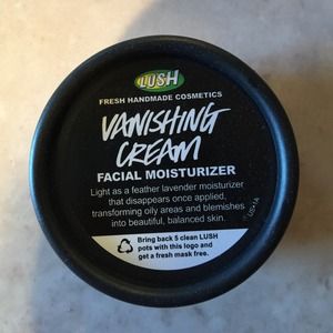 LUSH vanishing cream
