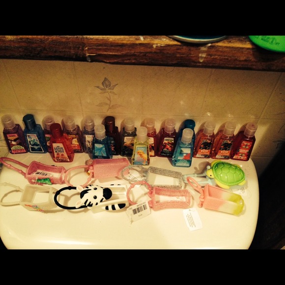 Bath and Body Works Hand Sanitizers and Holders