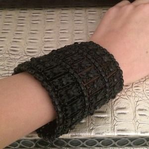 Black Stretch Bracelet