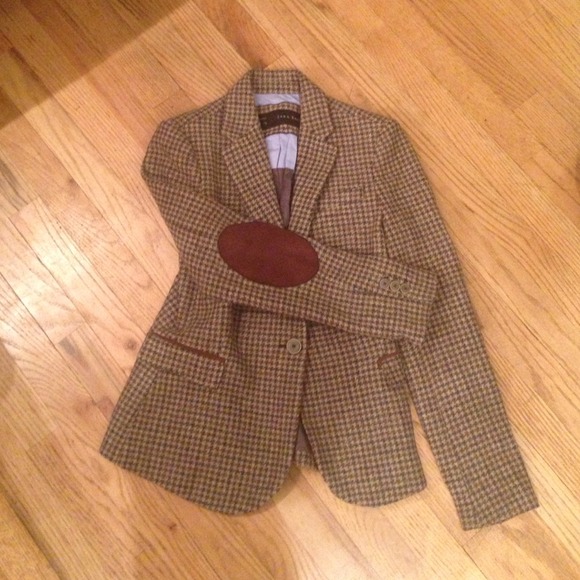 Wool boyfriend blazer by Zara Basic