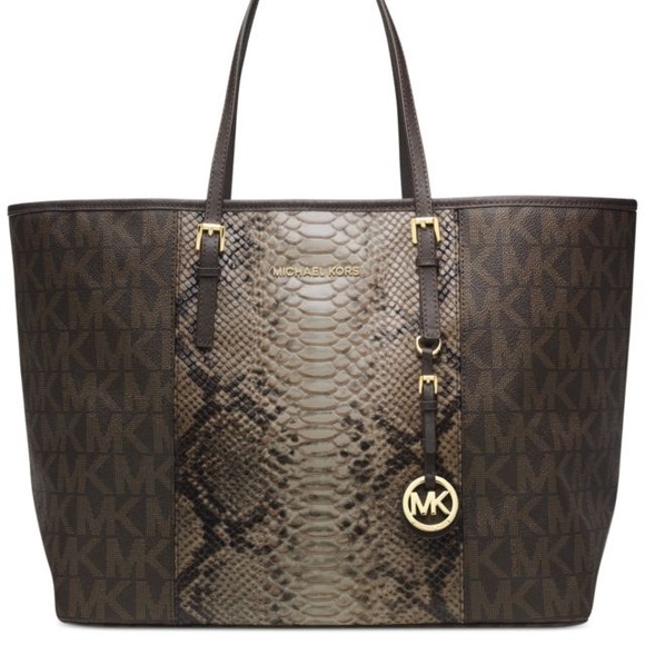MK signature work tote