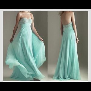 Mint Green Prom Dress