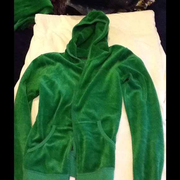 Green juicy couture suit