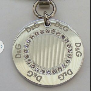 Dolce Gabbana crystal pendant necklace