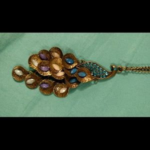 PEACOCK NECKLACE