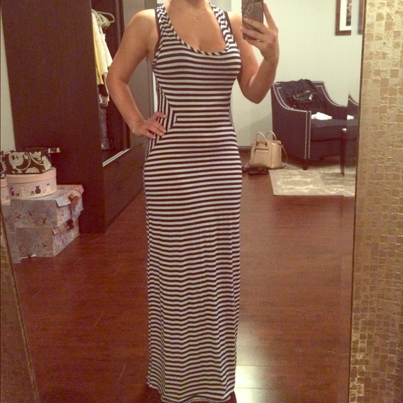 Striped Maxi Dress
