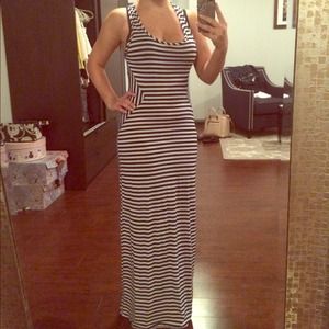 Striped Maxi Dress