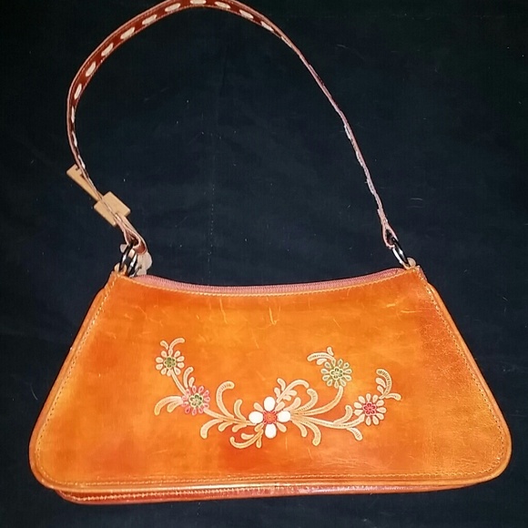 Fossil leather purse