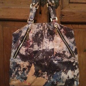 For Blushcouture Tory Burch Multicolor Phyton Bag