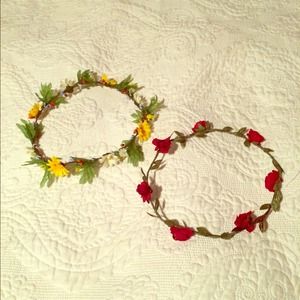 Flowery Head Pieces