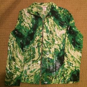 Sequin jacket evening