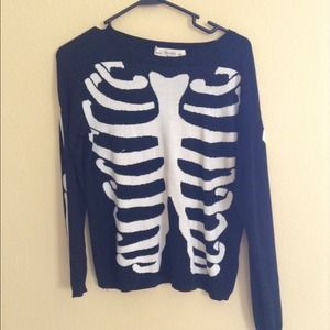 Skeleton sweater