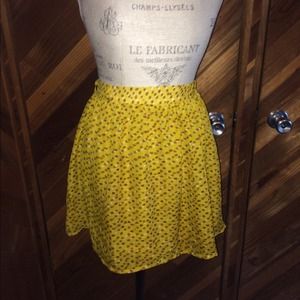 Yellow skirt